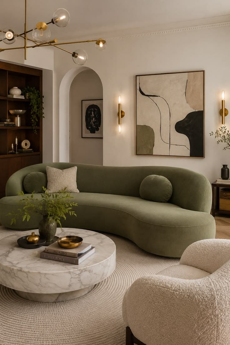 Warm Cozy Living Room