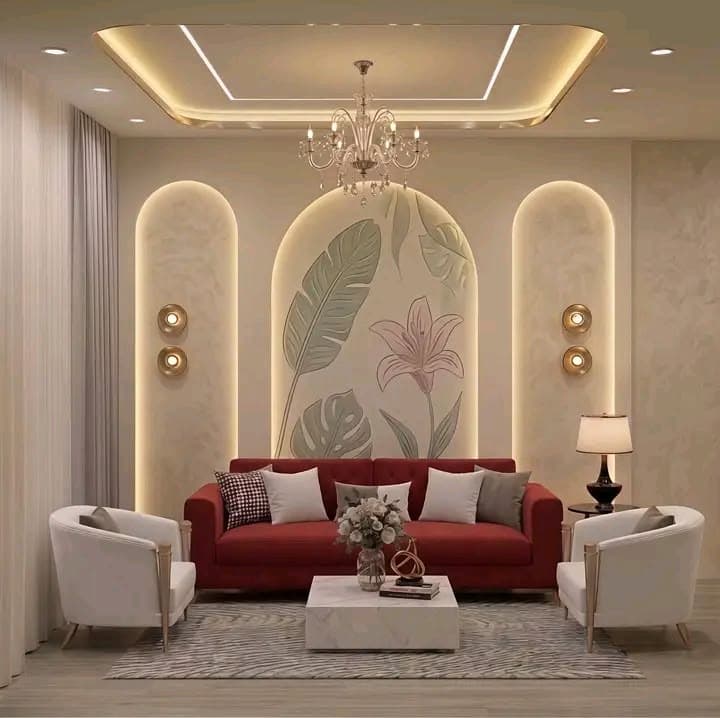 Bright Warm Living Room