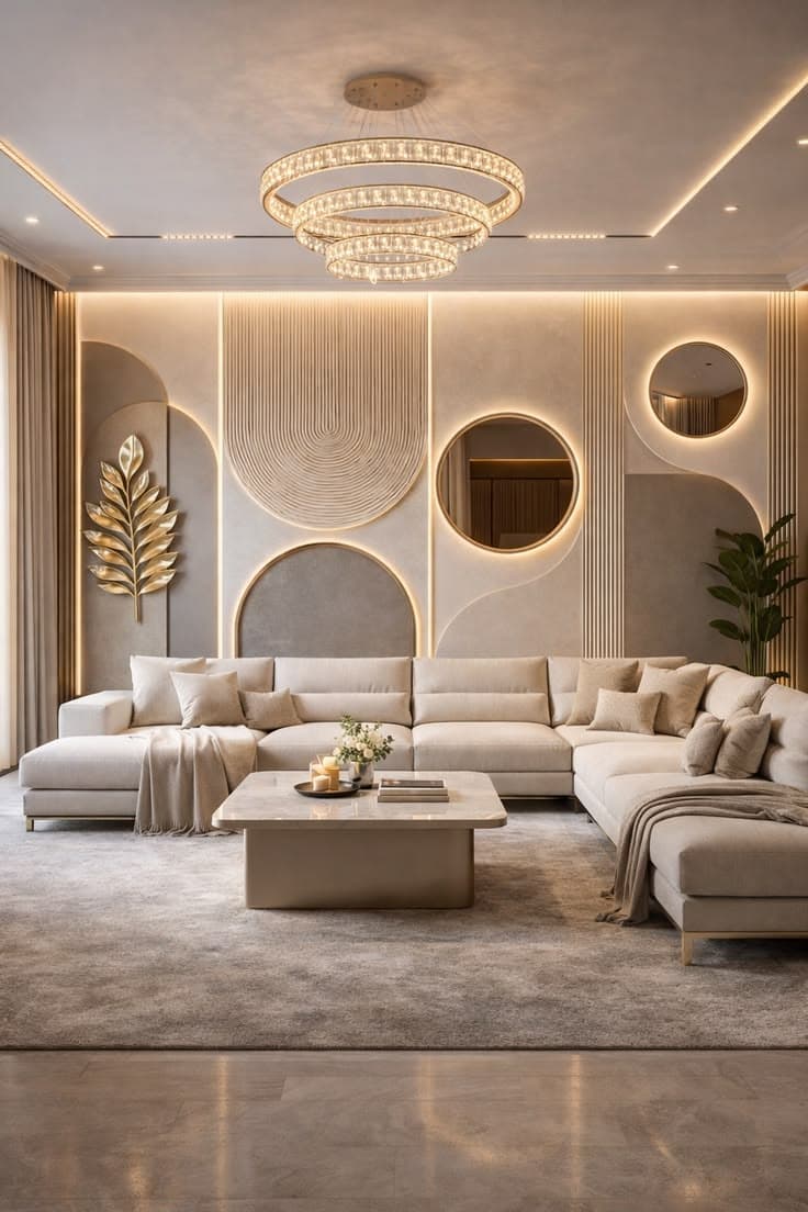 Bright Warm Living Room