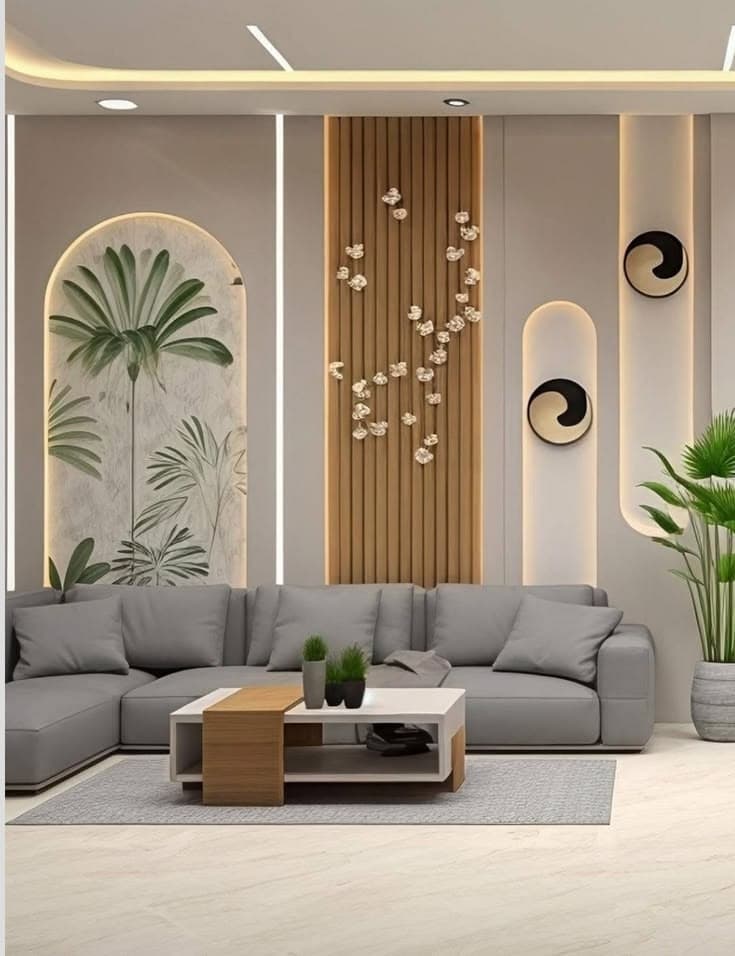 Bright Warm Living Room