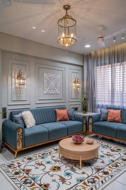 Vibrant Living Room