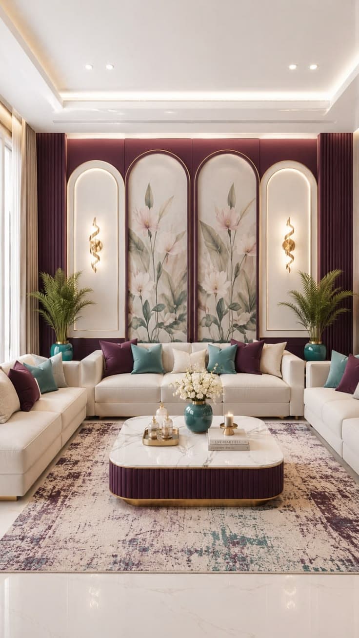 Bright Warm Living Room