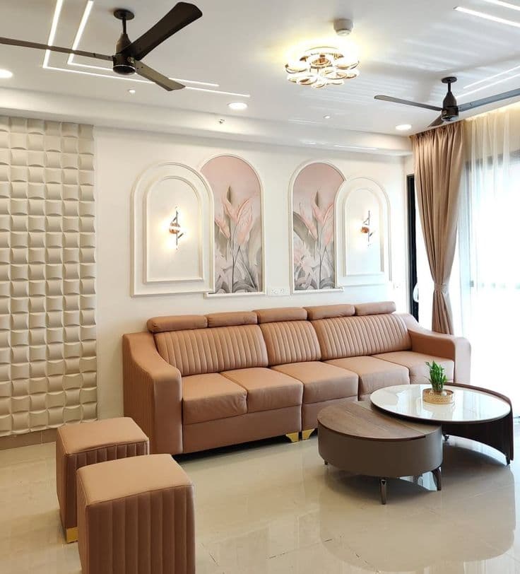 Warm Bright Living Room